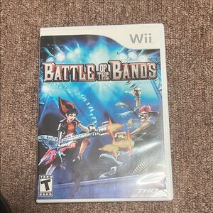 Battle of the Bands Video Game - Blue Cover